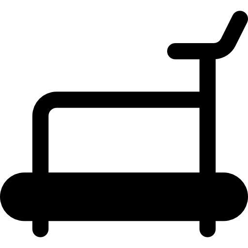 Treadmill Basic Rounded Filled icon