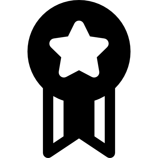 Medal Basic Rounded Filled icon