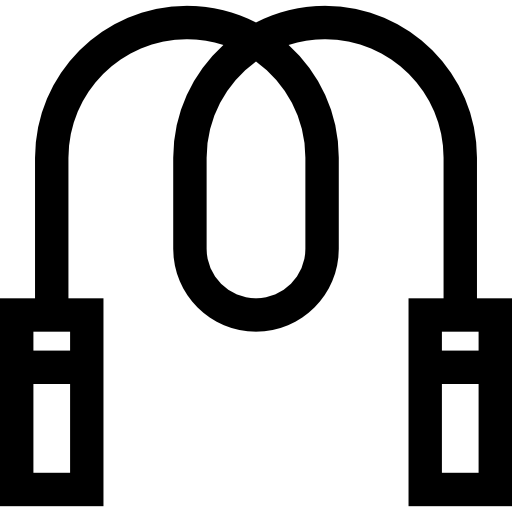 Jump rope Basic Straight Lineal icon