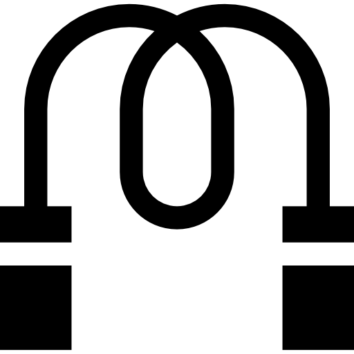 縄跳び Basic Straight Filled icon