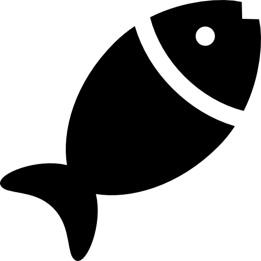 Fish Basic Straight Filled icon