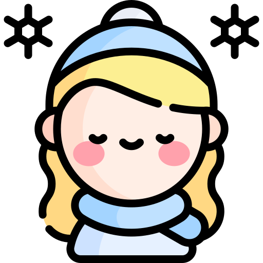 Cold Kawaii Lineal color icon