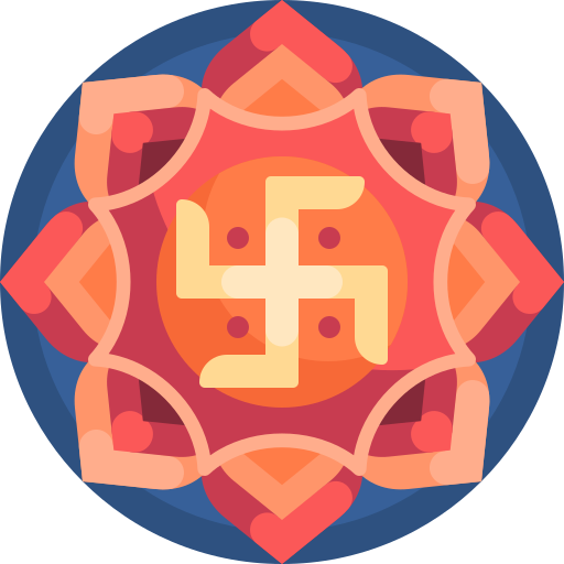 Jainism Detailed Flat Circular Flat icon