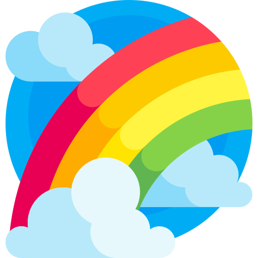 regenbogen Detailed Flat Circular Flat icon
