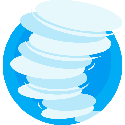 tornado Detailed Flat Circular Flat icon