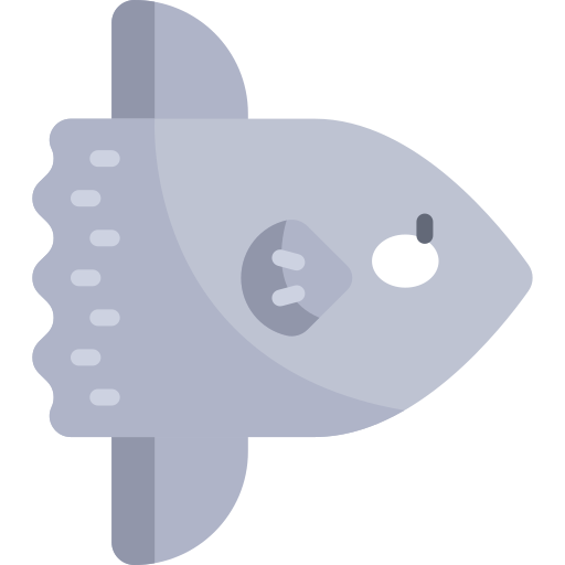 sunfish Kawaii Flat icon