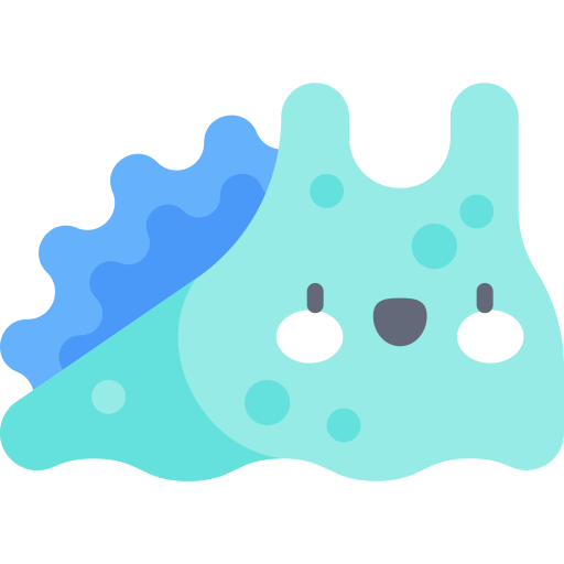 Slug Kawaii Flat icon