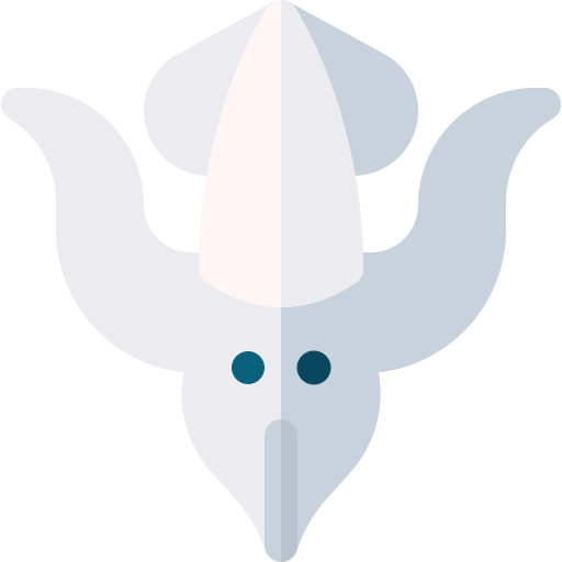 Squid Basic Rounded Flat icon