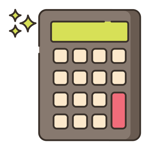 calculadora Flaticons Lineal Color icono