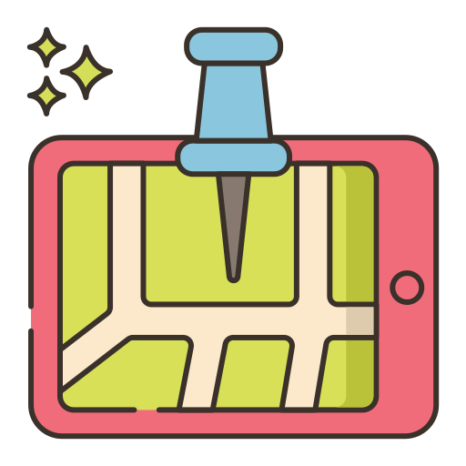 Location marker Flaticons Lineal Color icon