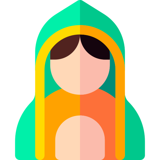 virgen de guadalupe Basic Rounded Flat icon