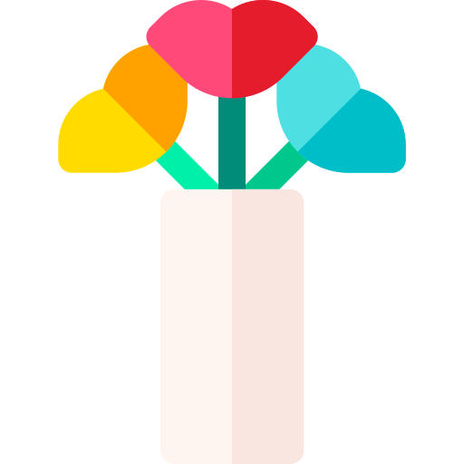 Цветочный горшок Basic Rounded Flat иконка