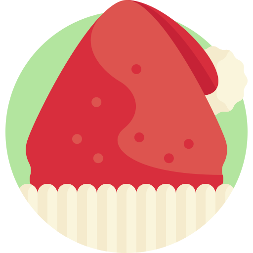 weihnachtsmütze Detailed Flat Circular Flat icon
