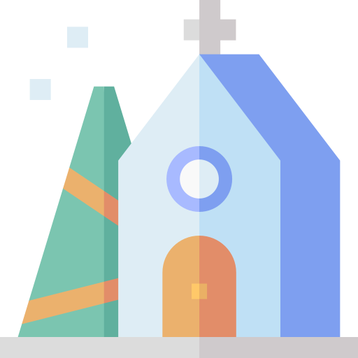 Church Basic Straight Flat icon