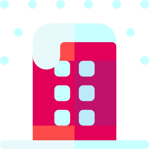 telefonzelle Basic Rounded Flat icon