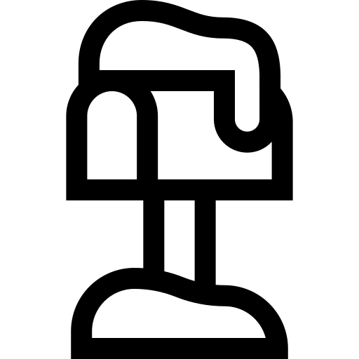 brievenbus Basic Straight Lineal icoon