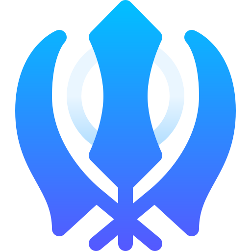 Khanda Basic Gradient Gradient icon