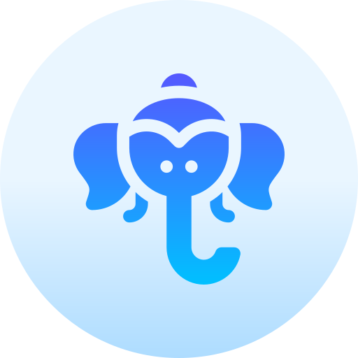 Ganesha Basic Gradient Circular icon