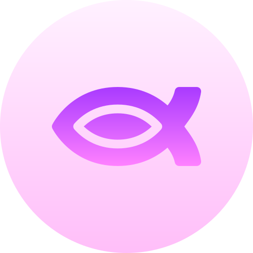 신자 Basic Gradient Circular icon