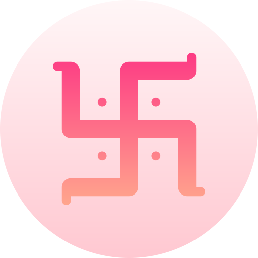 Swastika Basic Gradient Circular icon