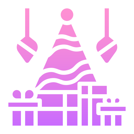 árbol de navidad Generic Flat Gradient icono
