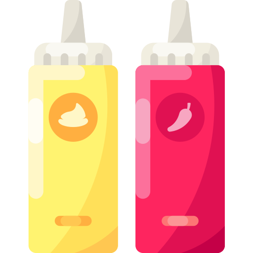 Sauce bottle Special Shine Flat icon