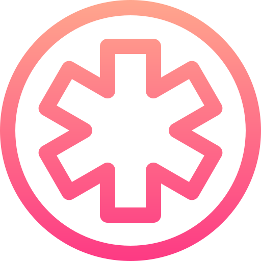 medizin Basic Gradient Lineal color icon