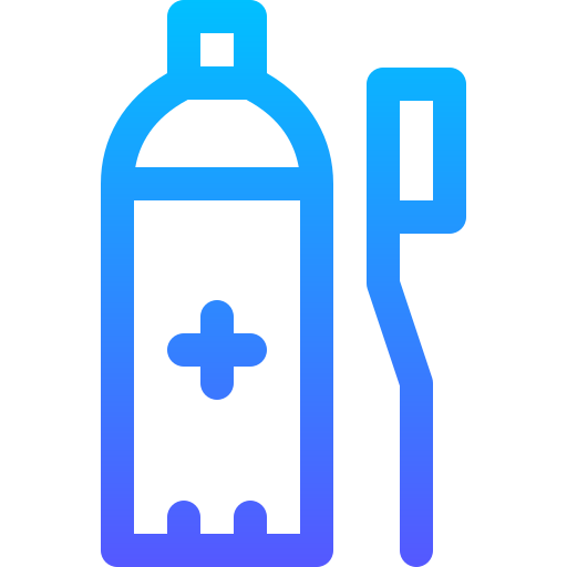 치약 Basic Gradient Lineal color icon