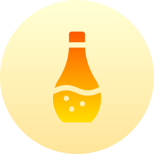 pétrole Basic Gradient Circular Icône