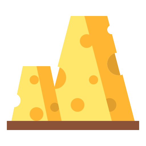 チーズ Iconixar Flat icon