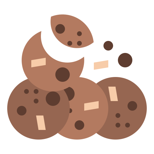 Cookies Iconixar Flat icon