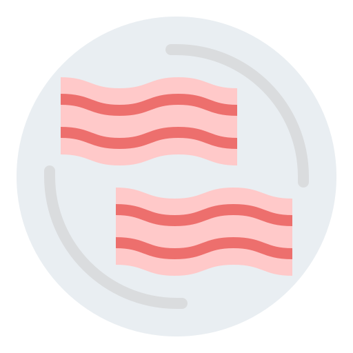 bacon Iconixar Flat icona