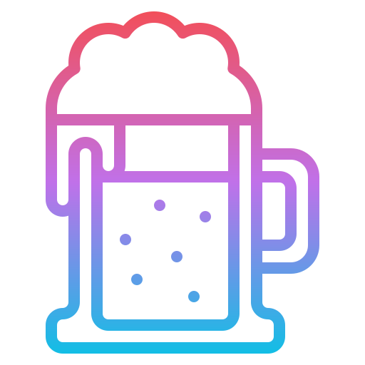 bier Iconixar Gradient icoon