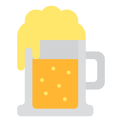 cerveza Iconixar Flat icono