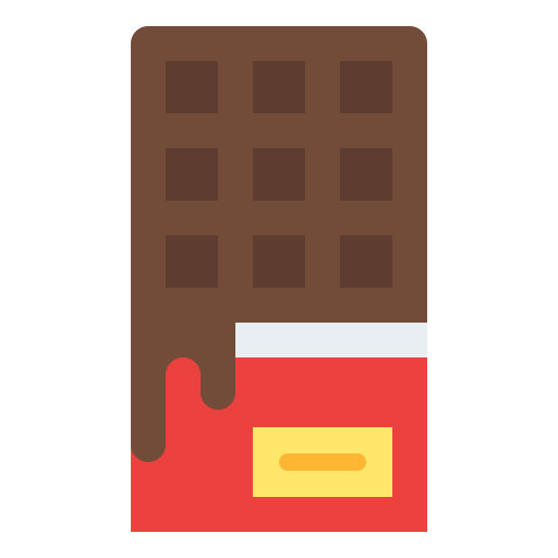 Шоколад Iconixar Flat иконка