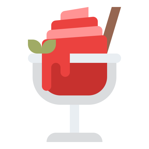 helado Iconixar Flat icono