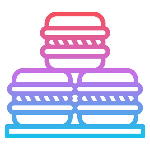 makaroniki Iconixar Gradient ikona