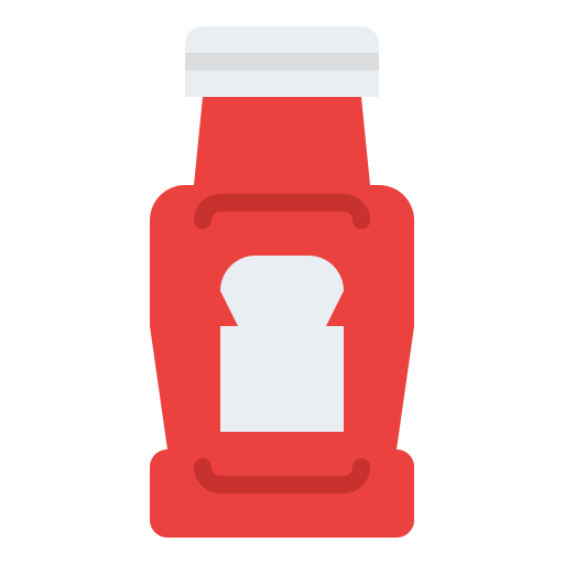 ketchup Iconixar Flat icon
