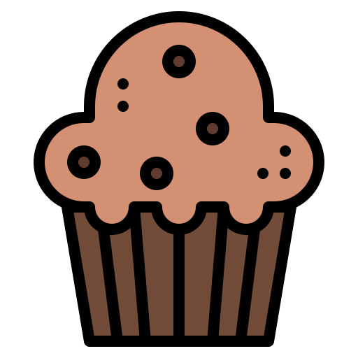 muffin Iconixar Lineal Color icon