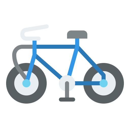 Bicycle Iconixar Flat icon