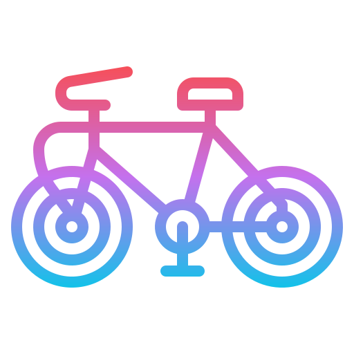 bicicleta Iconixar Gradient icono