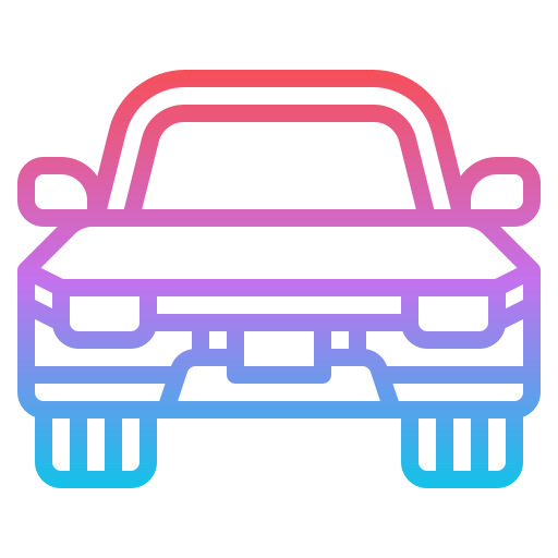 coche Iconixar Gradient icono