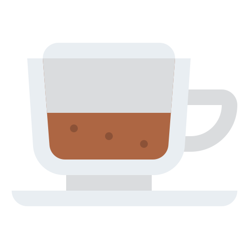 koffie Iconixar Flat icoon