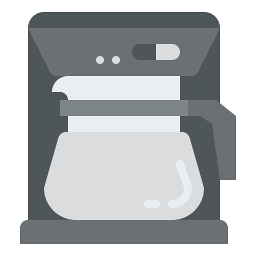 커피 머신 Iconixar Flat icon
