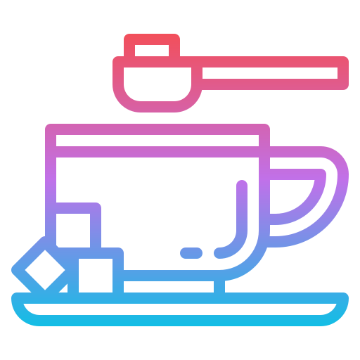 Coffee Iconixar Gradient icon