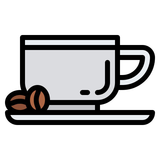 コーヒーカップ Iconixar Lineal Color icon