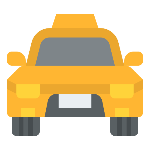 taxi Iconixar Flat ikona