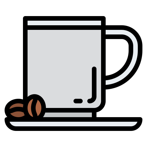 Кружка кофе Iconixar Lineal Color иконка