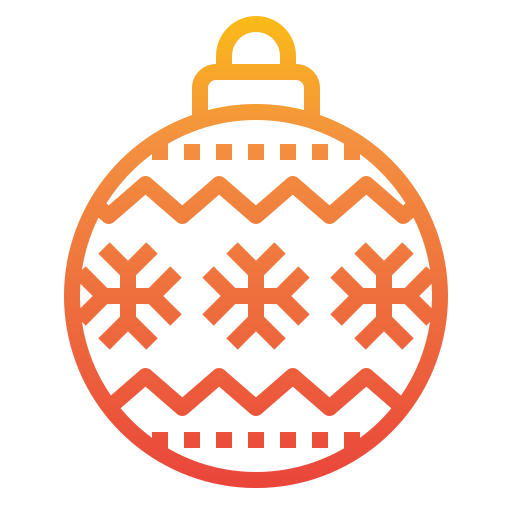 クリスマスボール itim2101 Gradient icon