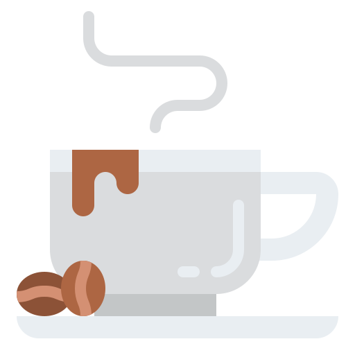 Hot coffee Iconixar Flat icon
